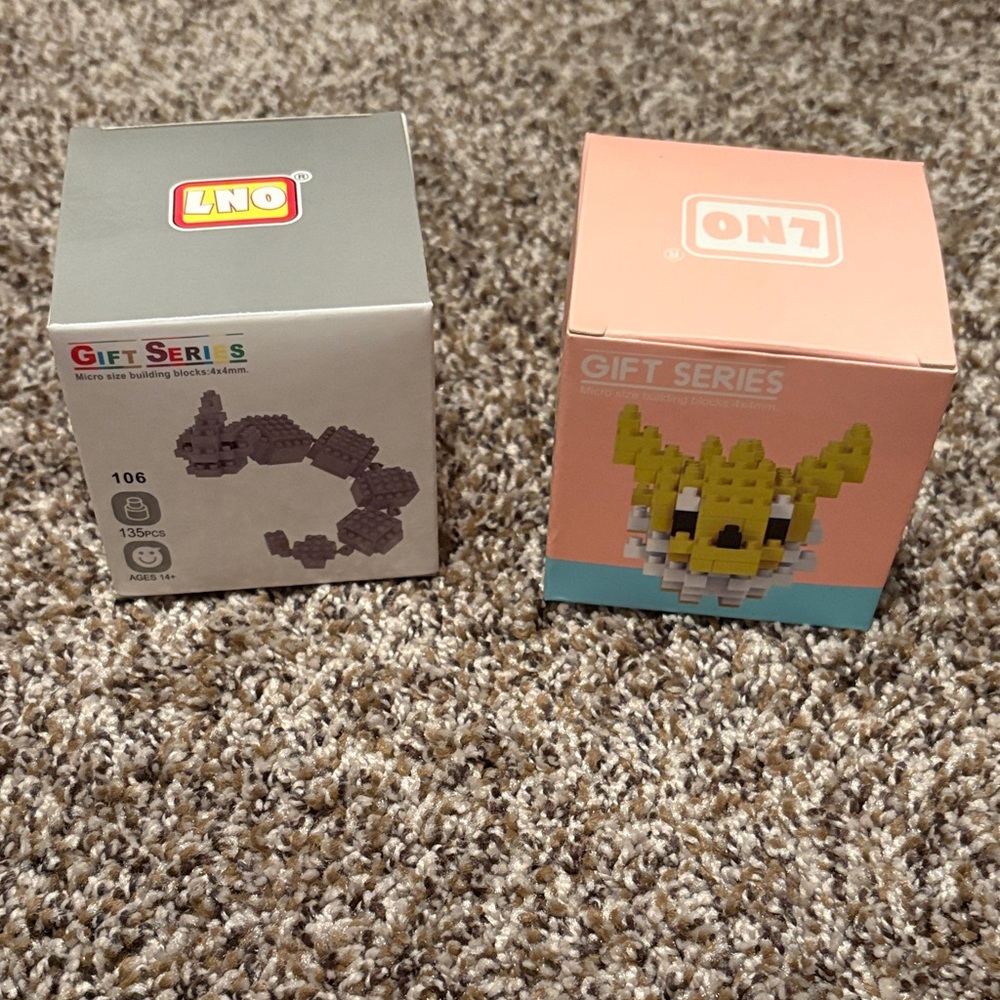 LNO Gift Series Building Blocks Set (price for one) Pokémon